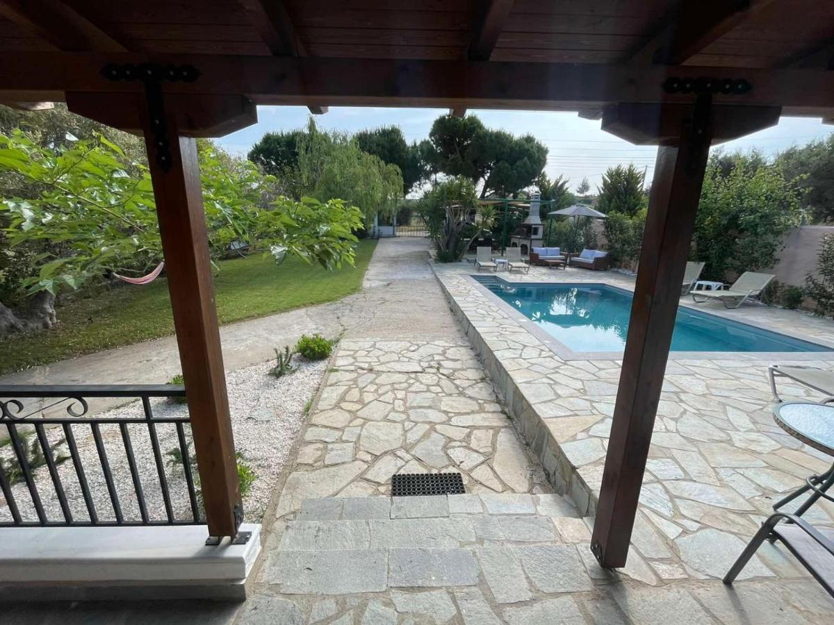 Vila Kalimera Private Pool ネア・ポティダイア エクステリア 写真
